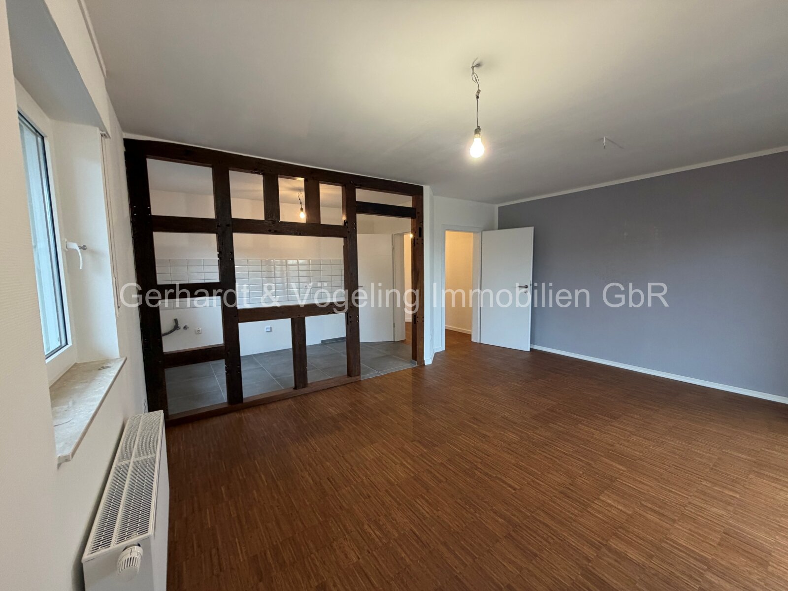 Frisch renovierte 2 ZKB mit Garten und Carport in Beckum