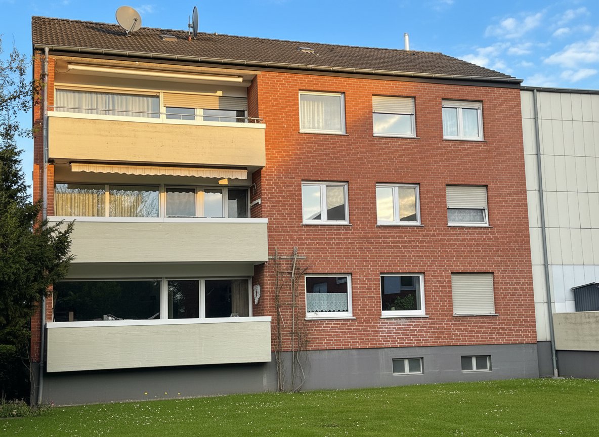 Attraktive 3-Zimmer-Wohnung mit Balkon und Garage in Ahlen