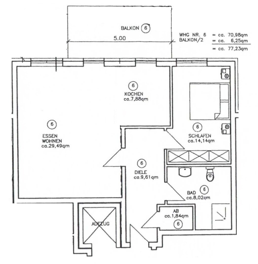 Modernes Wohnen mit Komfort – Barrierefreie 2-Zimmer-Eigentumswohnung in Ahlen mit Balkon und Stellplatz