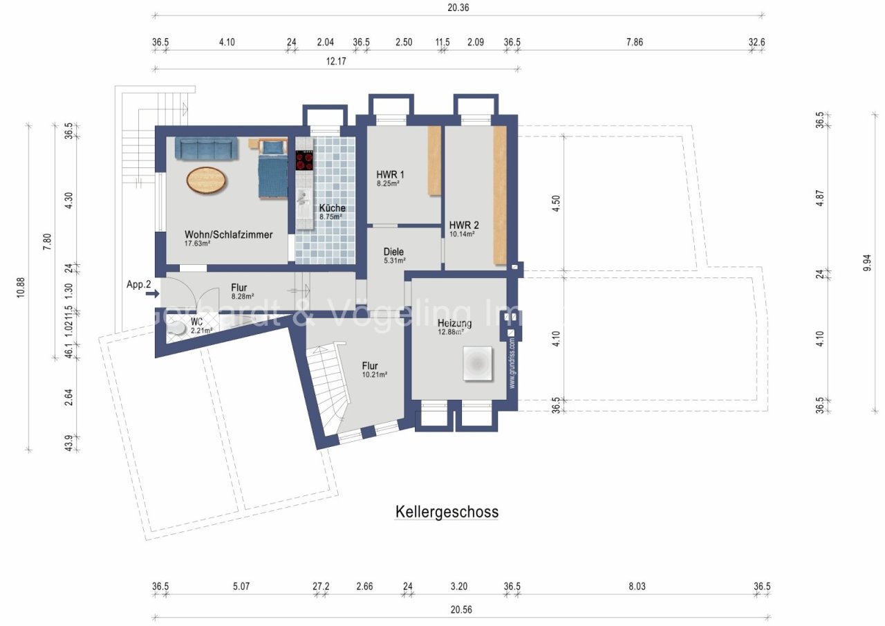 Grundriss Keller Grundriss Keller