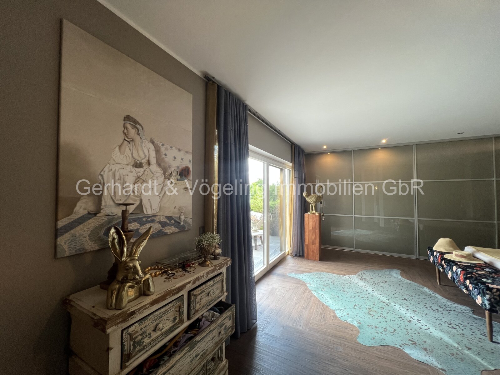 Schlafzimmer mit Zugang zu eigener Terrasse Schlafzimmer mit Zugang zu eigener Terrasse